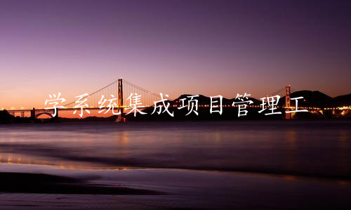 学系统集成项目管理工程师（中项）系列28_后记