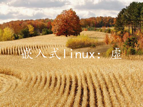 嵌入式linux：虚拟机VMware下ubuntu的安装